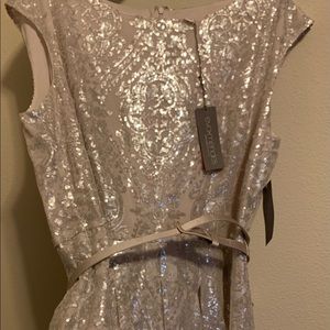 Eva Mendes Sequin belted dress 18
